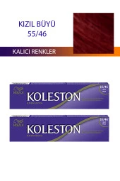 2 Adet Single Tüp Boya Saç Boyası Kızıl Büyü 55/46 - 1