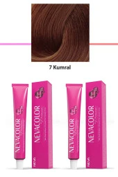 2 li Set Premium 7 Kumral - Kalıcı Krem Saç Boyası 2 X 50 g Tüp - 1