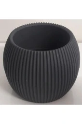 Mercan Saksı 2 Numara 0,35 Litre Su Hazneli Dekoratif Kaktüs Sukulent Saksı 11,8x9,2 cm - 2