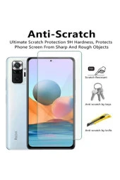 Xiaomi Redmi Note 10 Pro Uyumlu Premium Ekran Koruyucu 9h Sert Temperli Kırılmaz Cam Koruma Şeffaf - 2