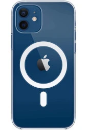 Iphone 12 Kılıf Kamera Lens Korumalı Magsafe Destekli Şeffaf Darbe Emici Sert Kapak - 4