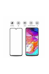 Samsung A70 Uyumlu 9d Tam Kaplayan Parmak Izi Bırakmayan Ekran Koruyucu Film - 5