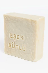 Eşek Sütü Sabunu Hatay El Yapımı %100 Organik Doğal Sabun 1 Kalıp 130 Gram - 1