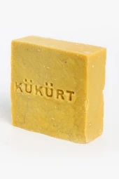 Kükürt Sabunu Hatay El Yapımı %100 Organik Doğal Sabun 1 Kalıp 130 Gram - 1