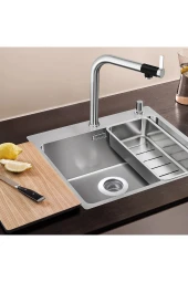 Mutfak Su Lavabo Filtresi Örgü Süzgeç Paslanmaz Çelik 7.5 cm Çap - 1