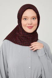 Desenli Mio Caz Eşarp Pamuklu Eşarp Desen No:8 - 1