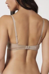 Orkide Kadın Cappucino 2 Beden Büyüten Full Push-up Dolgulu Sihirli Destekli Sütyen Reina - 5