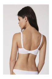 Orkide Kadın Beyaz Big Size Büyük Beden Dolgusuz Soft Toparlayıcı Sütyen 8100 - 3