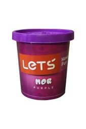 Lets Tek Renk Oyun Hamuru Mor 150 Gr - 1