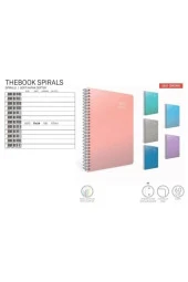 Gıpta Thebook Spirals Sp.sert Kapak Defter 17X24 100 Yaprak Çizgili - 1