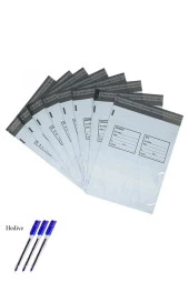 Cepli Mini Boy Kargo Poşeti 17x25+4 cm - 250 Adet (40+40=80 Mikron) - 1