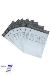 Cepli Küçük Boy Kargo Poşeti 24x30+5 cm - 300 Adet (40+40=80 Mikron) - 1