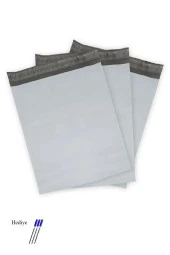 Cepsiz Küçük Boy Kargo Poşeti 24x30+5 cm - 200 Adet (40+40=80 Mikron) - 1