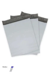 Cepsiz Büyük Boy Kargo Poşeti 35x45+5 cm - 100 Adet (40+40=80 Mikron) - 1