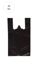 Siyah Atlet Poşet Jumbo Boy 50x90 cm Takriben 240 Adet 20 Kg - 1