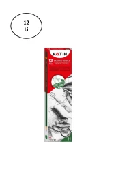 Fatih H Dereceli Kurşun Kalem (12 Li Paket) - 1