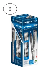 Pensan 2240 My-tech Tükenmez Kalem 0,7 Mm Mavi 25'li - 1
