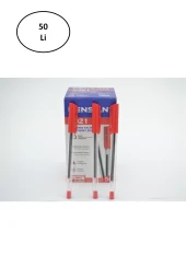 Pensan 2021 Tükenmez Kalem Kırmızı 1.0 Mm 50'li - 1