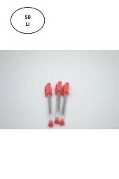 Pensan 2021 Tükenmez Kalem Kırmızı 1.0 Mm 50'li - 2