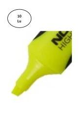 Noki 9000S Sarı Fosforlu Kalem 10'lu - 2