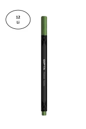 Gıpta Thick 0.4 mm Fineliner Çam Yeşili Kalem 12'li - 1