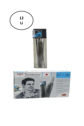 Tombow Min 0,7 Mm 2b Versatil Kalem Ucu Klasik 12 Li - 1