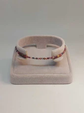 Yakut & Safir Açık Renkler 2.5mm Bileklik (45444) - 2