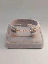 Opal Taşı Küp Şekilli 2.5mm Bileklik (45310) thumbnail 2