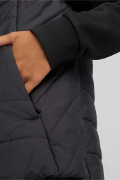 Kadın Siyah Rüzgar-su Geçirmez Ess Padded Vest Spor Yelek Vo84894101 thumbnail 4