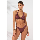 Dudi Kaplı Üçgen Dolgulu Bikini Takım Toffee - 1