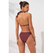 Dudi Kaplı Üçgen Dolgulu Bikini Takım Toffee - 4