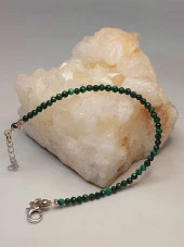 Malakit Taşı 2.5mm Bileklik (45330) thumbnail 1