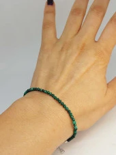 Malakit Taşı 2.5mm Bileklik (45330) thumbnail 4