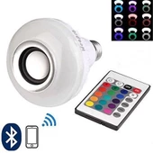 Ampul Şeklinde Kumandalı Bluetooth Hoparlör - 1