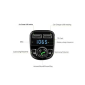 Bluetooth Fm Transmitter Car X8 - 3