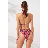 Dudi Kaplı Üçgen Dolgulu Bikini Takım Blush - 3