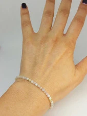 Morganit Taşı 3mm Bileklik (45404) thumbnail 4