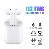 İ12  Wireless Air Bluetooth Kablosuz Kulaklık - 2
