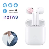 İ12  Wireless Air Bluetooth Kablosuz Kulaklık - 3