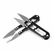 12 Adet Metal Balıkçı Makası Yaylı Otomatik Sistem Ağ Makası - 7