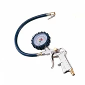 Basınç Göstergeli Lastik Şişirme Tabancası Hava Saatli - 4