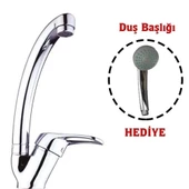 Mix Kuğu Mutfak Evye Batarya + Duş Başlığı Hediyeli - 1