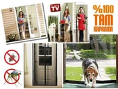 Mıknatıslı Kapı Sinekliği Tülü-krem ( 105 X 205 ) - 1