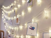 10'lu Led Işıklı Fotoğraf Mandalları - 5