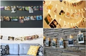 10'lu Led Işıklı Fotoğraf Mandalları - 1
