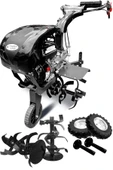 Kuzey 2+1 K Serisi K75X Titanyum Şanzıman 6.5HP Benzinli Çapalama Makinesi Bıçak ve Tekerlekle Dahil - 1