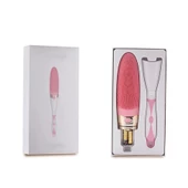 360° Dönebilen Pilli Titreşimli Kauçuk Duş Masaj Fırçası Rahatlatıcı - 1