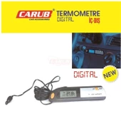 Carub Dijital Araba İç Dış Ölçüm Aleti Termometre - 1