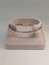 Tanzanit Taşı 2.5mm Bileklik (45920) thumbnail 2