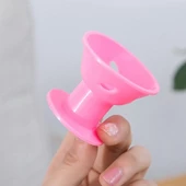 Suya Dayanıklı Yıkanabilir Silikon Maşa Saç Şekillendirici Bigudi - 5